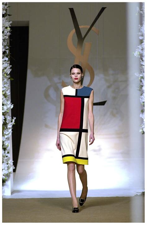 yves saint laurent anni 50 mondrian